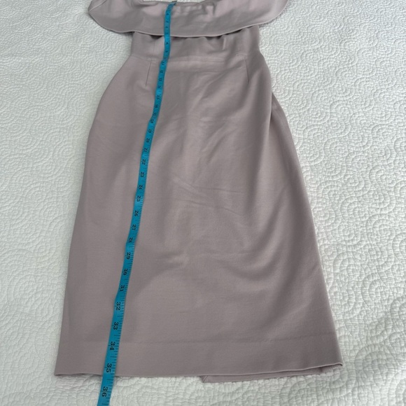 Babaton Strapless Cream Dress - Picture 10 of 10